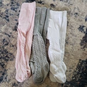 Spandex sweater tights